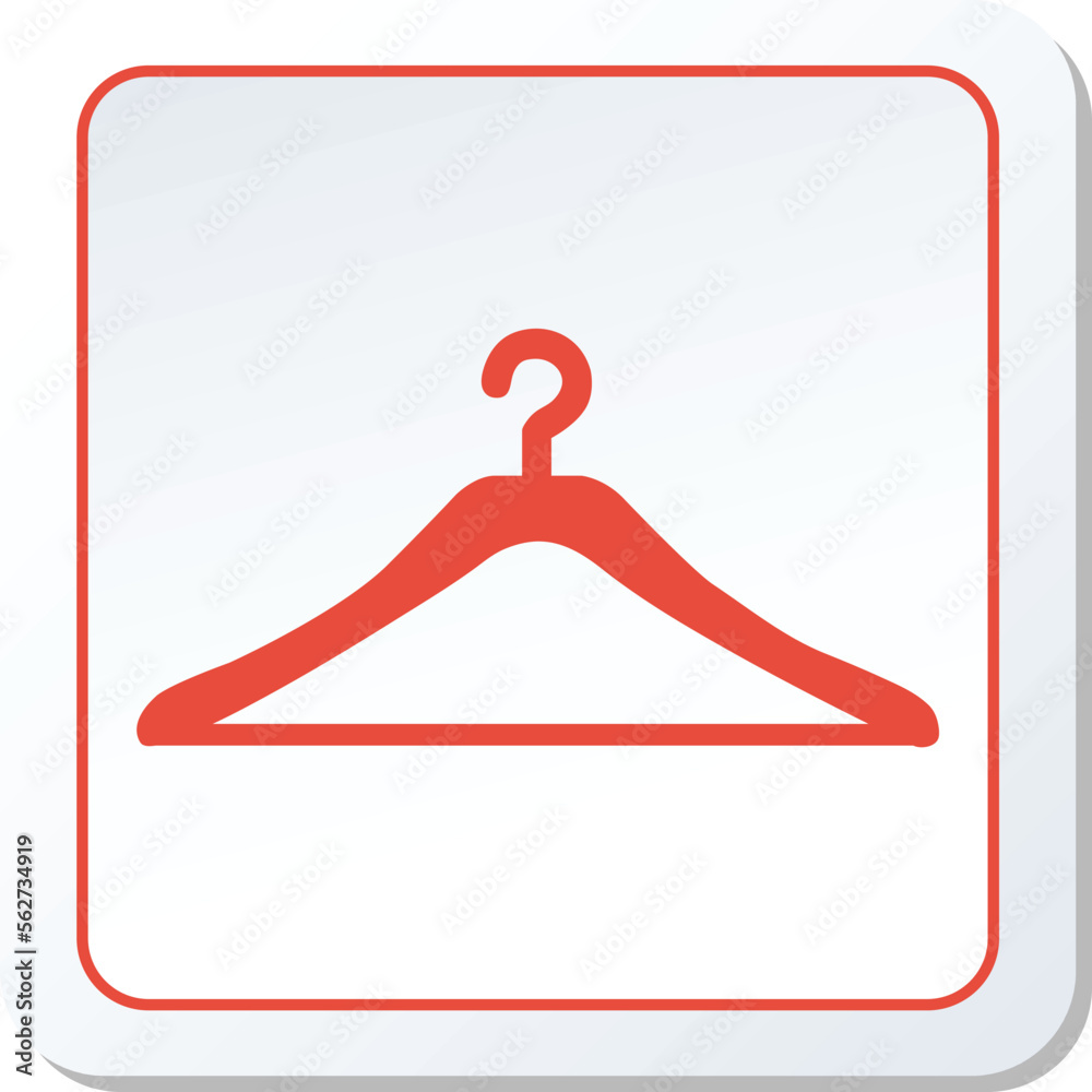 Hanger Icon Vector Graphic Illustration Hanger Icon Vector Graphic Illustration