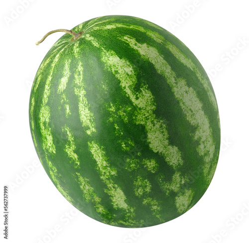 One watermelon cut out photo