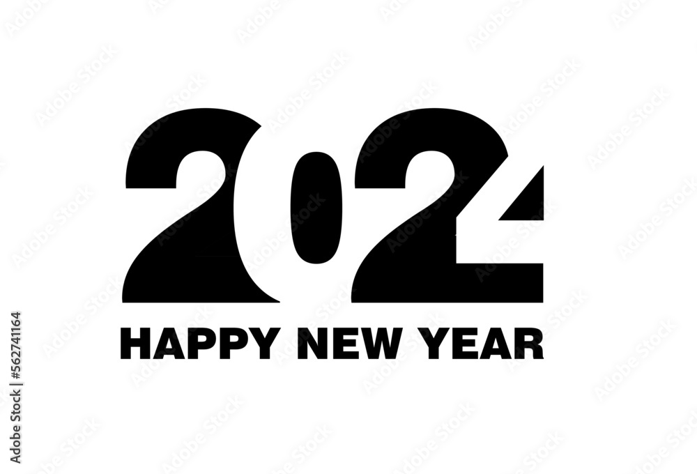 2024, 2024 calendar, 2024 new year, background, banner, black, brochure