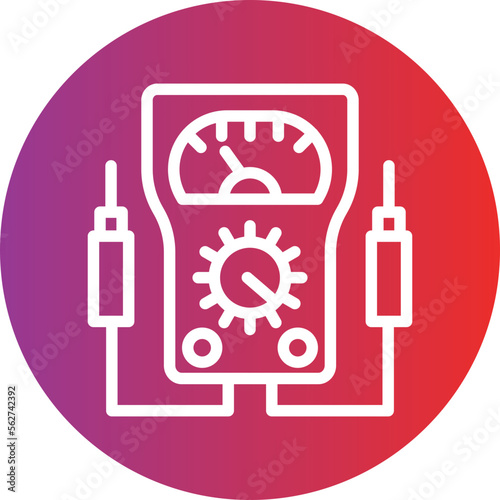 Voltmeter Icon Style