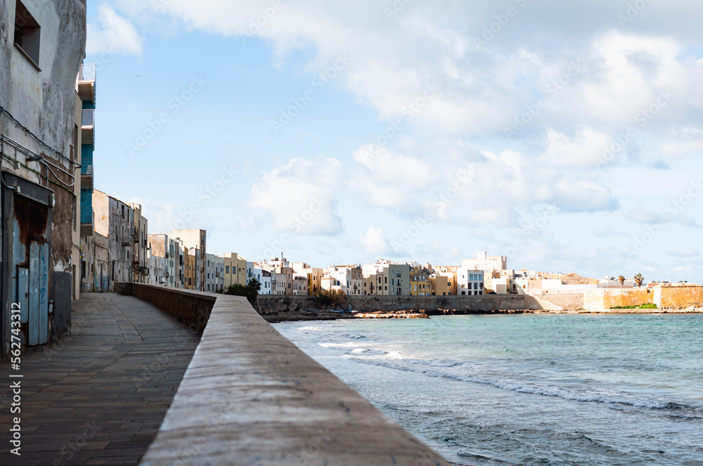 Obraz premium Trapani in pastel colour - Part 2