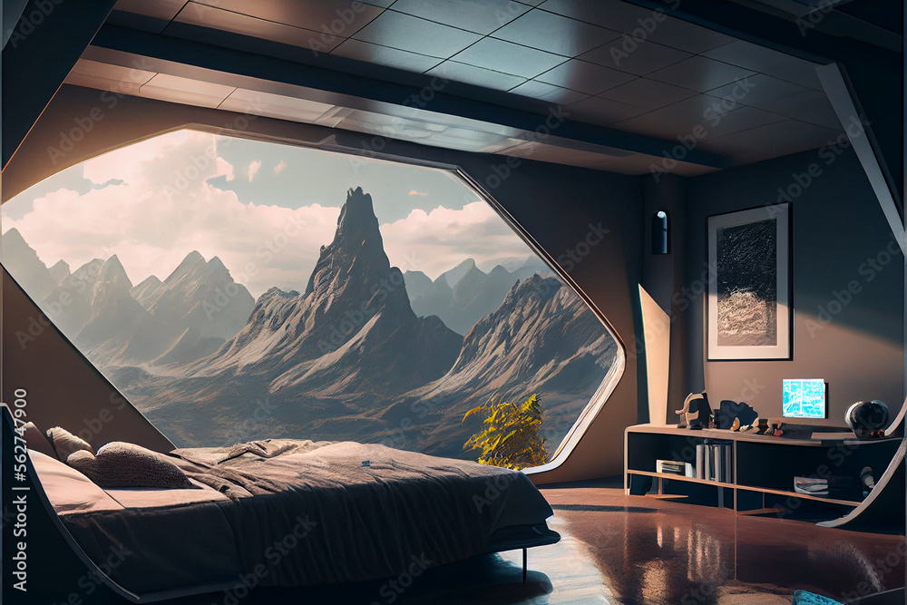 Futuristic bed sale with tv