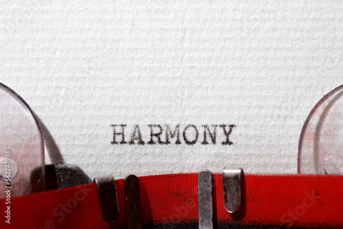 Harmony word view