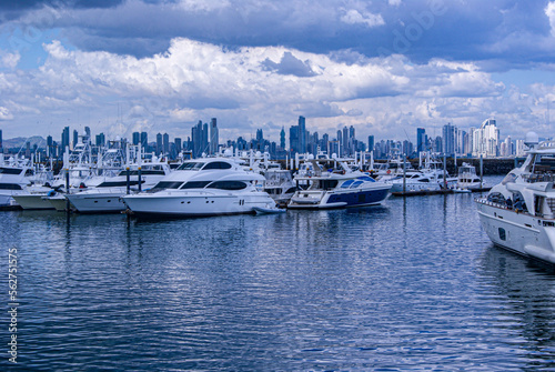 Panama city, marina