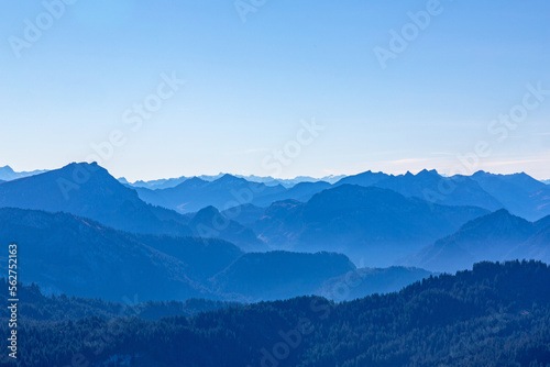 Allgäu - Berge- Panorama - Balderschwang - Riedberger Horn - Bergkette © Dozey