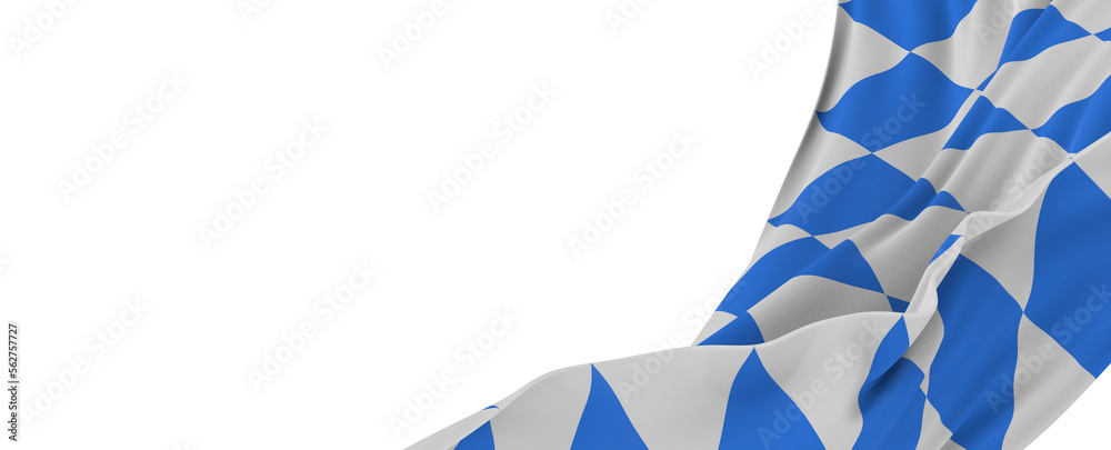 bavarian flag wide panorama oktoberfest background with white blue bavaria isolated white background bavarian flag wide panorama oktoberfest background with white blue bavaria isolated white background