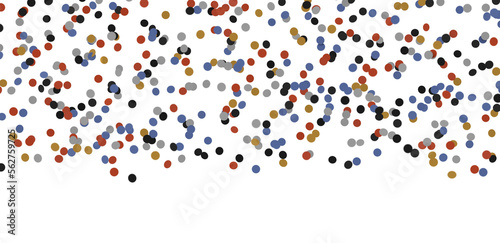 confetti - in 3d png
