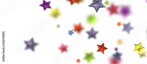 stars background, sparkle lights confetti falling. magic shining Flying christmas stars on night