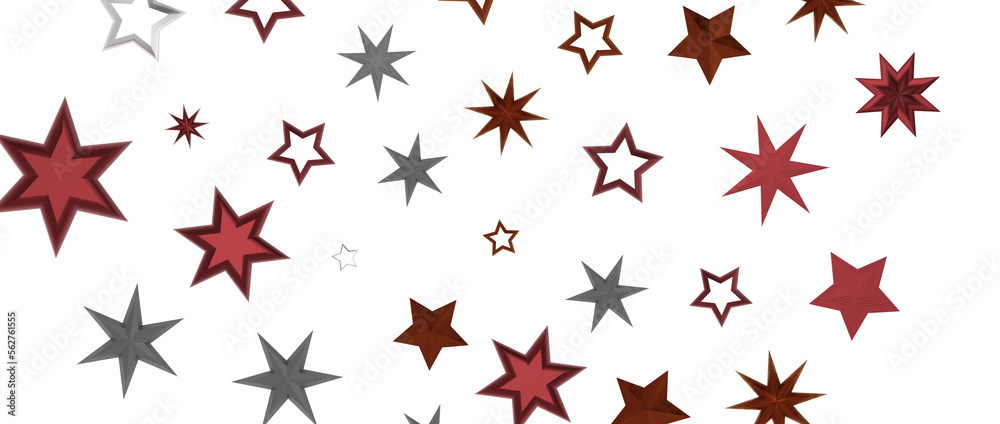 Holiday golden decoration, glitter frame isolated - in red Holiday golden decoration, glitter frame isolated - in red