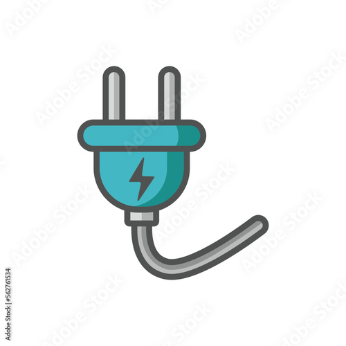 plug icon design vector template
