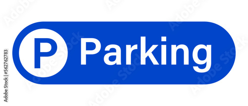 Parking logo icon. Bicycle and motorcycle parking sign. Vector.