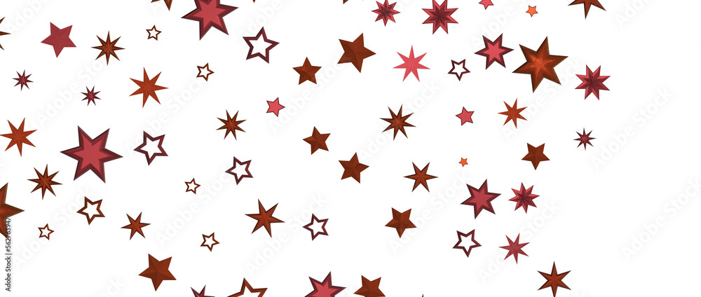 Holiday golden decoration, glitter frame isolated - in red Holiday golden decoration, glitter frame isolated - in red