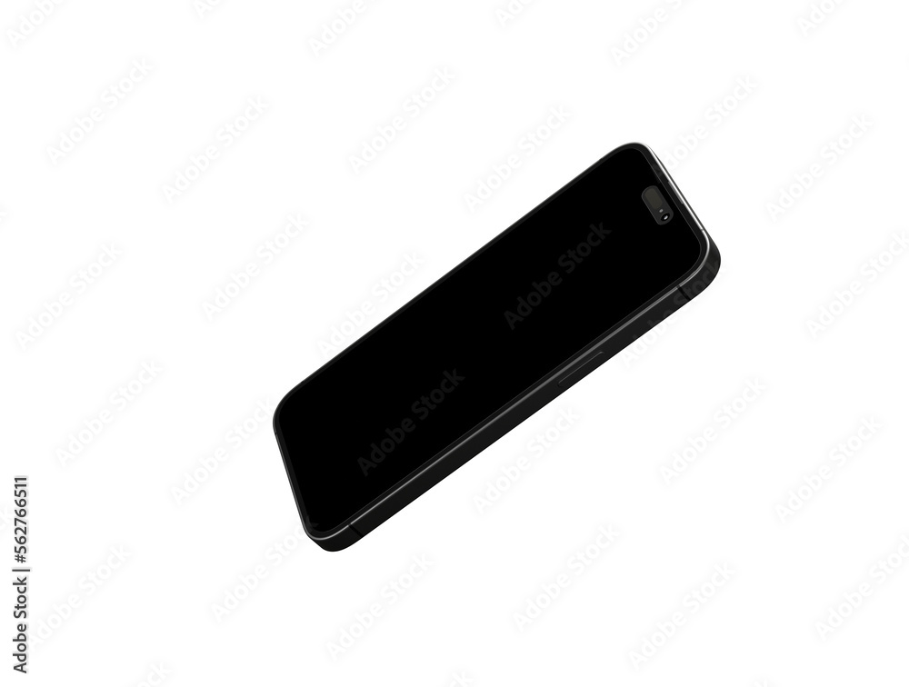 Smartphone. Mobile phone Template. Telephone 3d Smartphone. Mobile phone Template. Telephone 3d