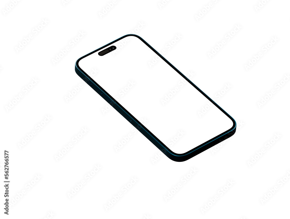 Mock up of smartphone - 3d rendering Mock up of smartphone - 3d rendering