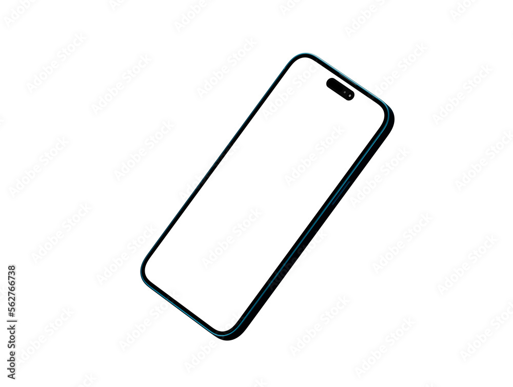 Modern frameless smartphone Mock up Modern frameless smartphone Mock up