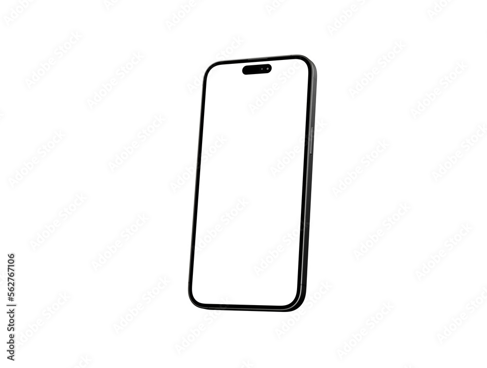 3d smartphone with blank screen isolated 3d 3d smartphone with blank screen isolated 3d