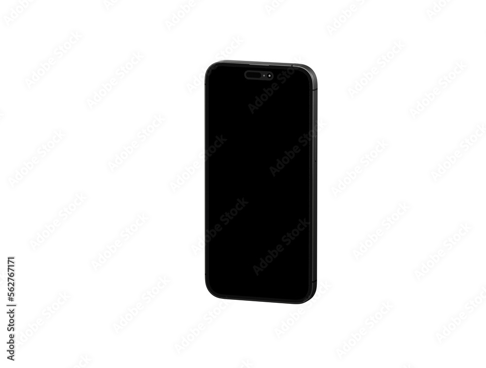 Smartphone. Mobile phone Template. Telephone 3d Smartphone. Mobile phone Template. Telephone 3d