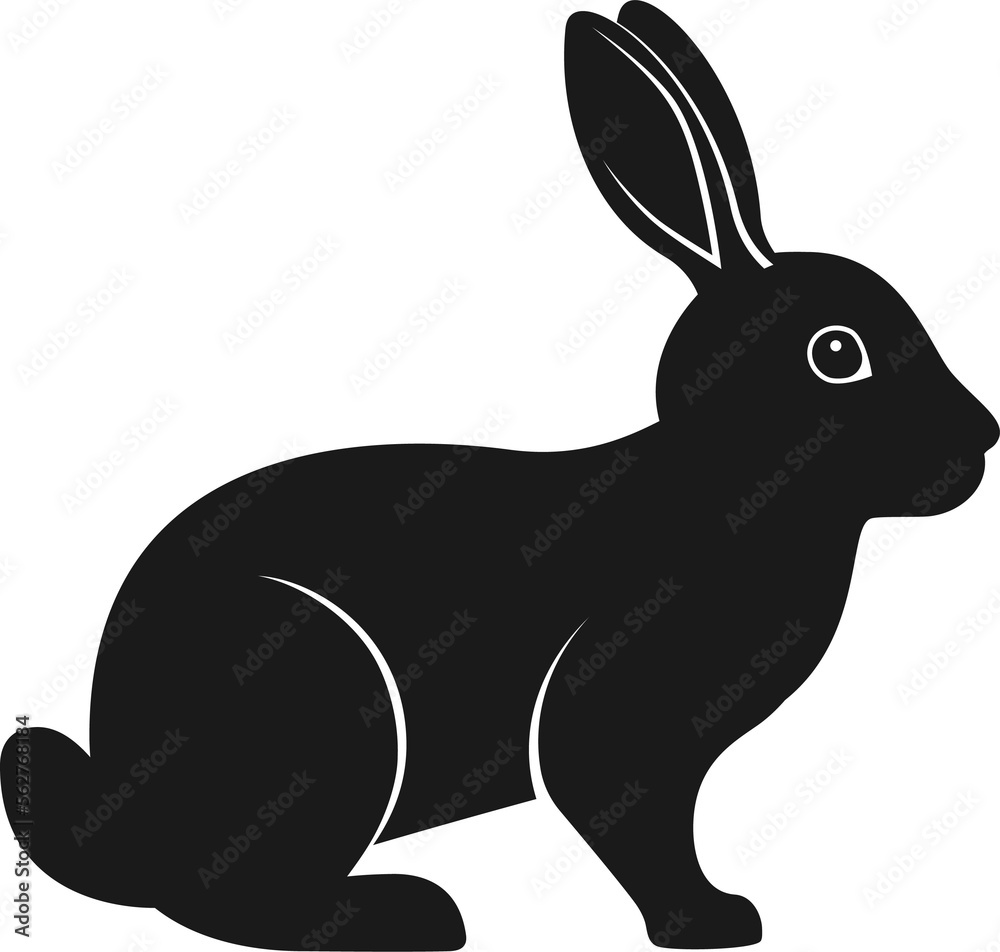 Obraz premium Rabbit icon
