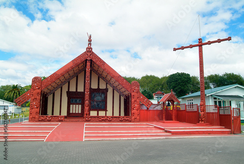 New Zealand, Maori Meeting Place