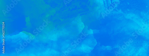 Abstract dark blue Watercolor background, Illustration, texture for design. Blue watercolor splash stroke grunge backdrop background. Blue paint with watercolor paper texture grunge. Blue watercolor