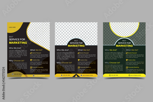 flyer design template