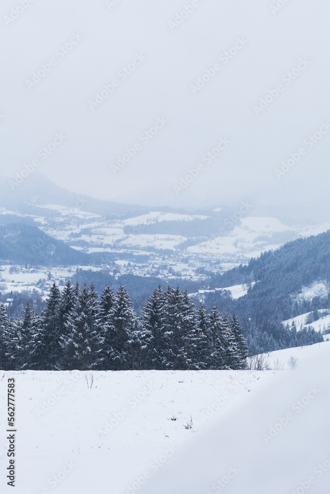 Winter in Rosenau am Hengstpaß, Upperaustria