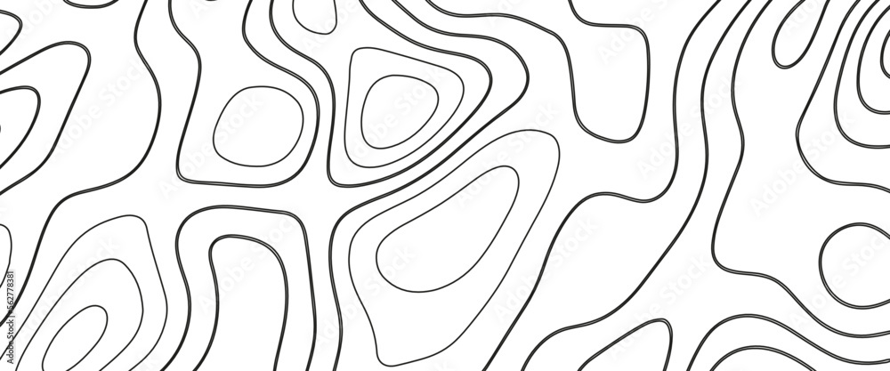 Abstract topographic contour in lines and contours. Geographic mountain relief. Topographic map background concept. paper texture.