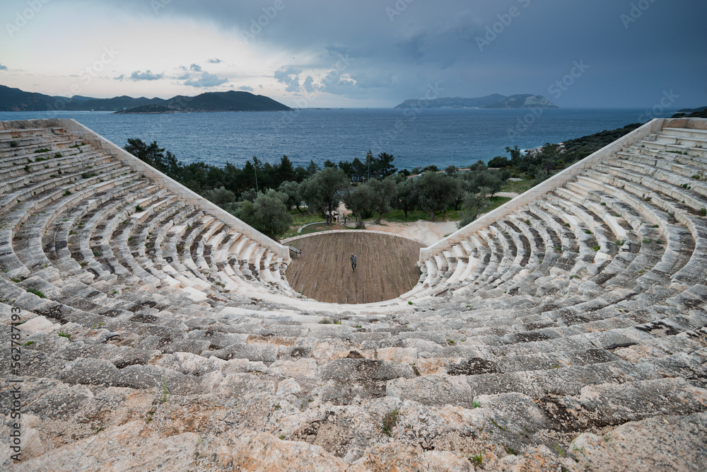 Amphitheater in Turkey, culture of Greece