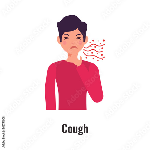 Asthma Symptom Illustration