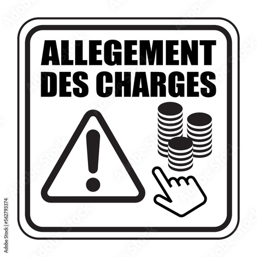 Logo allègement des charges.