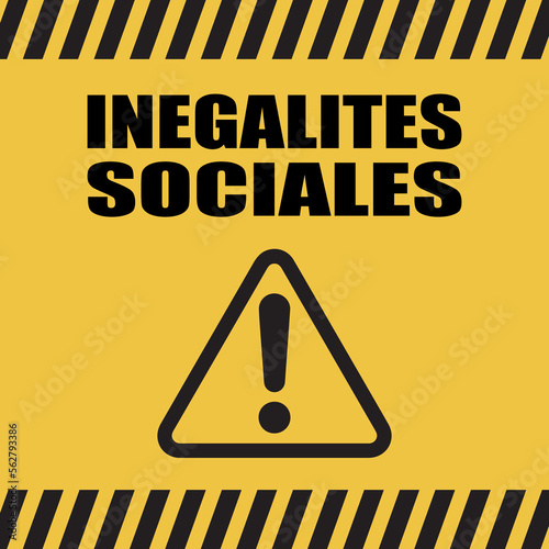 Logo inégalités sociales.