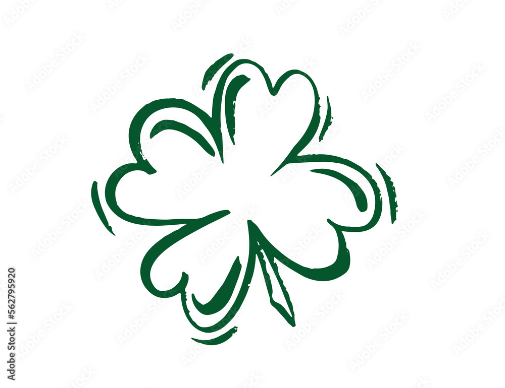St. Patrick's Day. Retro Style Emblems leaf clover.
St. Patrick's Day. Retro Style Emblems leaf clover.