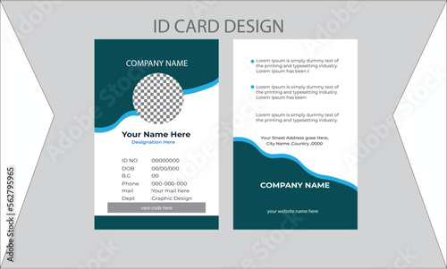 ID Card Template | Office Id card | Employee Id card for your company