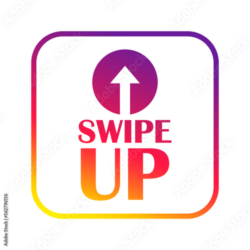 Swipe up and down arrow vector icons set. Pull up vector isolated symbol. Finger swipe arrow to open page. Vector illustration