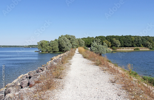 Lake of Der Chantecoq la Br  che Champagne Grand Est France 