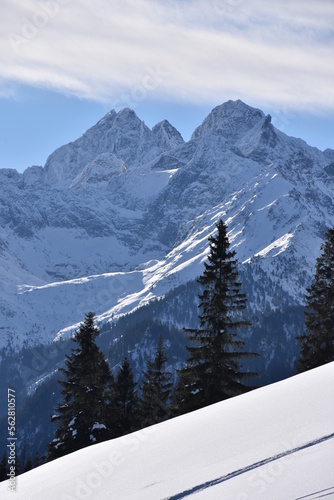 Tatry Wysokie, Rysy, TPN, zima, śnieg, TANAP, góra, krajobraz, photo