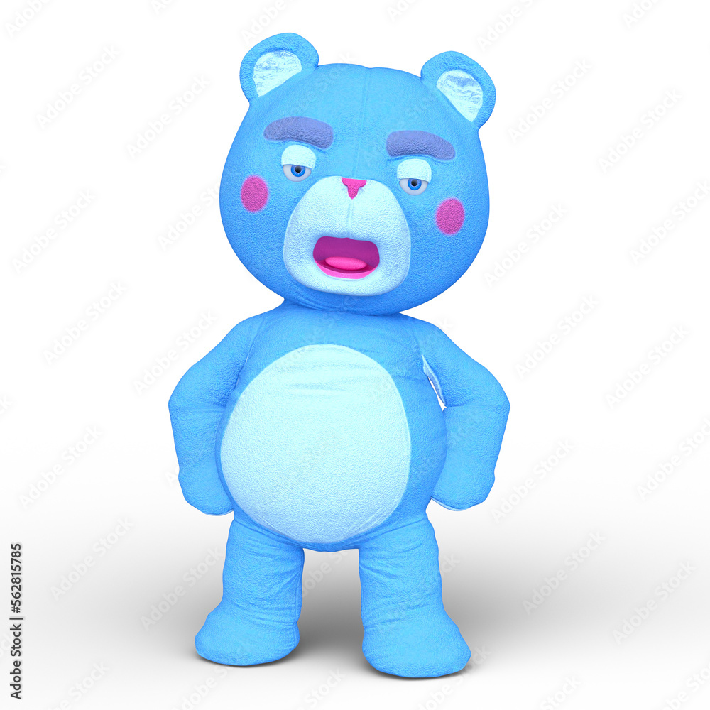 Naklejka premium クマの人形