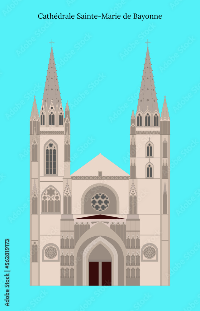 Cathédrale Sainte-Marie de Bayonne, France 
Bayonne Cathedral