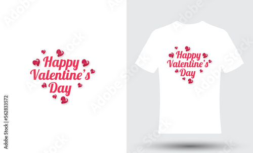 love heart character with shirts  on white background design.