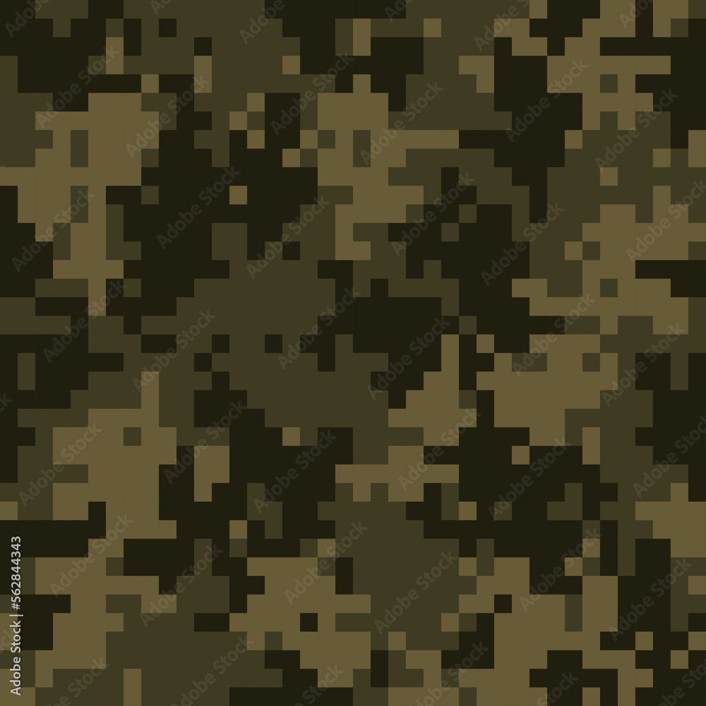 Camouflage military pixel Camouflage military pixel
