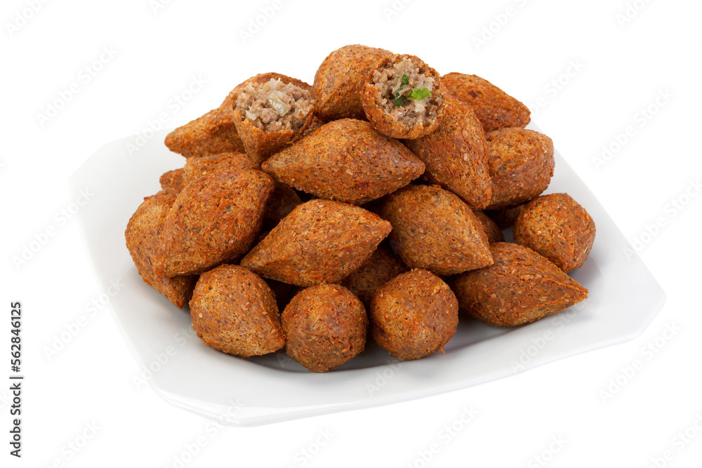 Fried kebab, traditional Arab cuisine