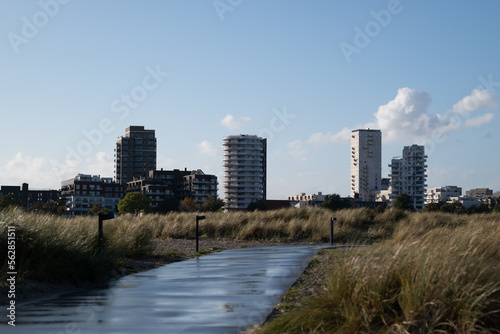 Photography Beautiful view on Amager Beach in Copenhagen, Denmark