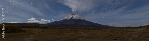 The Cotopaxy with the cloud