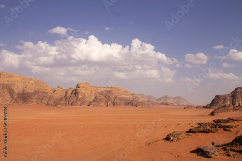 Wadi Rum Reserve in Jordan