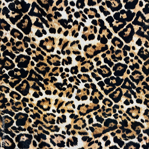 Seamless leopard pattern  leopard skin  animal fur.