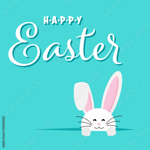 Wallpaper Mural Easter bunny ears mask vector illustration. Rabbit ear spring hat set. Easter Day. Colorful Happy Easter greeting card with rabbit, bunny, eggs with banners. Torontodigital.ca