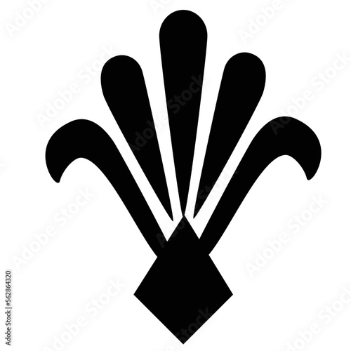 Art Deco Frame border design element