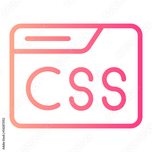 css gradient icon