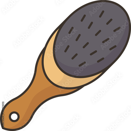 hairbrush  icon