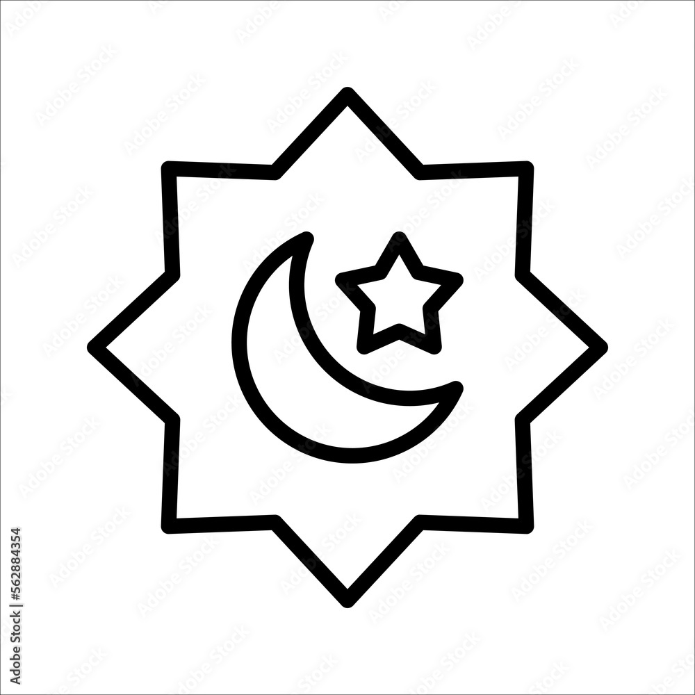 Ramadhan icon Concept Vector. Islamic Logo Template Isolated on White Background. EPS 10 Ramadhan icon Concept Vector. Islamic Logo Template Isolated on White Background. EPS 10